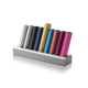 Adi Sidler Kinetic Hanukkah Menorah Anodized Aluminum - Multicolored Rods