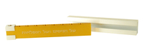 Adi Sidler Pocket Chanukah Menorah with Sliding Top - Gold and Silver