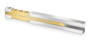 Adi Sidler Pocket Chanukah Menorah with Sliding Top - Gold and Silver