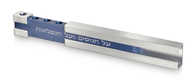 Adi Sidler Pocket Chanukah Menorah with Sliding Top - Blue and Silver