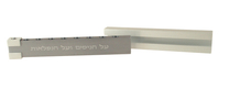 Adi Sidler Pocket Chanukah Menorah with Sliding Top - Gray and Silver