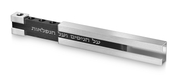 Adi Sidler Pocket Chanukah Menorah with Sliding Top - Black and Silver