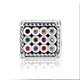 Sterling Silver Colorful Choshen Charm