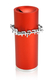 Dabbah Judaica Anodized Aluminum Tzedakah Box - Red