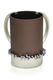 Dabbah Judaica Wash Cup Netilat Yadaim Anodized Aluminum - Gray