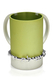 Dabbah Judaica Wash Cup Netilat Yadaim Anodized Aluminum - Green