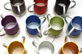 Dabbah Judaica Wash Cup Netilat Yadaim Anodized Aluminum - Silver