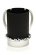 Dabbah Judaica Wash Cup Netilat Yadaim Anodized Aluminum - Black
