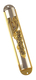 Silver Plated Mezuzah Case - Two Tone Grape Design