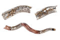 Seven Branch Menorah Star of David Sterling Silver Yemenite Shofar