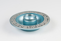 Agayof of Jerusalem Exclusive Anodized Aluminum Honey Dish Engraved - Large