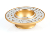 Agayof of Jerusalem Exclusive Anodized Aluminum Honey Dish Engraved - Small