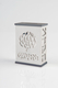 Agayof Tree Of Life Aluminum Tzedakah Box - Silver