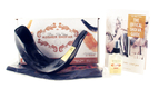 Polished Black Ram's Horn Shofar with Bag and Cleaning Spray Gift Set