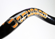 Hand Painted Yemenite Shofar with Star, Menorah and Jerusalem