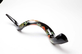 Hand Painted Yemenite Shofar with Pomegranates