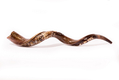 Hand Sculpted Yemenite Shofar - Jerusalem