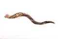 Hand Sculpted Yemenite Shofar - Seven Species