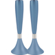Yair Emanuel Anodized Aluminum Slender Shabbat Candlesticks