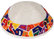 Yair Emanuel Mosaic Star of David Prayer Shawl Tallit Set - Multicolored