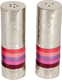 Yair Emanuel Hammered Nickel Salt and Pepper Shakers - Decorative Bands