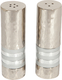 Yair Emanuel Hammered Nickel Salt and Pepper Shakers - Decorative Bands