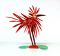David Gerstein Free Standing Double Sided Steel Sculpture - Crazy Bird