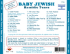 Baby Jewish Hassidic Tunes Audio CD