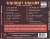 Hebrew Shabbat Songs - Shabbat Shalom Audio CD