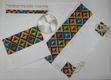 Colorful Geometric Tallit Set By Ronit Gur