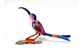 David Gerstein Free Standing Double Sided Steel Sculpture - Curious Bird