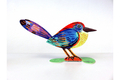 David Gerstein Free Standing Double Sided Steel Sculpture - Musical Bird