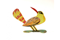 David Gerstein Free Standing Double Sided Steel Sculpture - Winning Bird