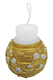 Decorative Handcrafted Havdalah Candle, Jerusalem - Two Tone, Silver or Gold