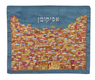 Yair Emanuel Embroidered Silk Matzah & Afikoman Covers, Sold Separately - Golden Jerusalem