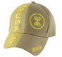 Jerusalem Baseball Cap with Menorah Emblem