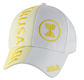 Jerusalem Baseball Cap with Menorah Emblem