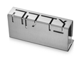 Adi Sidler Contemporary Anodized Aluminum Charity Tzedakah Box - Silver