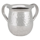 Hammered Stainless Steel Netilat Yadayim Wash Cup