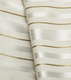 Talitnia Wool Tallit Traditional Kosher Prayer Shawl - White & Gold Stripes