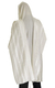 Talitnia Prima A.A Tallit Premium Pure Wool Prayer Shawl - White Stripes
