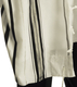 Talitnia Acrylic Tallit Imitation Wool Prayer Shawl - Black & Silver Stripes