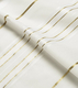 Talitnia Acrylic Tallit Imitation Wool Prayer Shawl - White & Gold Stripes