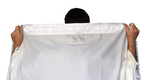 Talitnia Gilboa Light Weight Non Slip Tallit Wool Tallit Prayer Shawl - White Stripes