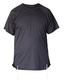 Talitnia Dry-Fit Tzitzit T-Shirt with Kosher Tzitzis, Black - Moisture-Wicking Athletic Shirt