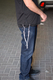 Talitnia Dry-Fit Tzitzit T-shirt With Kosher Tzitzis - Black