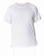 Talitnia Dry-Fit Tzitzit T-Shirt with Kosher Tzitzis, White - Moisture-Wicking Athletic Shirt