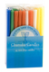 Hanukkah Candles Dripless, Mixed Colors - Box of 45