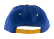Baseball Cap with Jerusalem and Paint Splatter Design - Blue & Gold