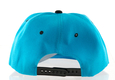 Baseball Cap with Jerusalem and Paint Splatter Design - Turquoise & Black